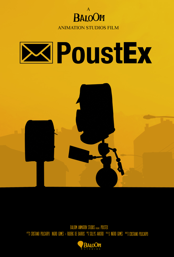 PoustEx - Animated Short Film Poster