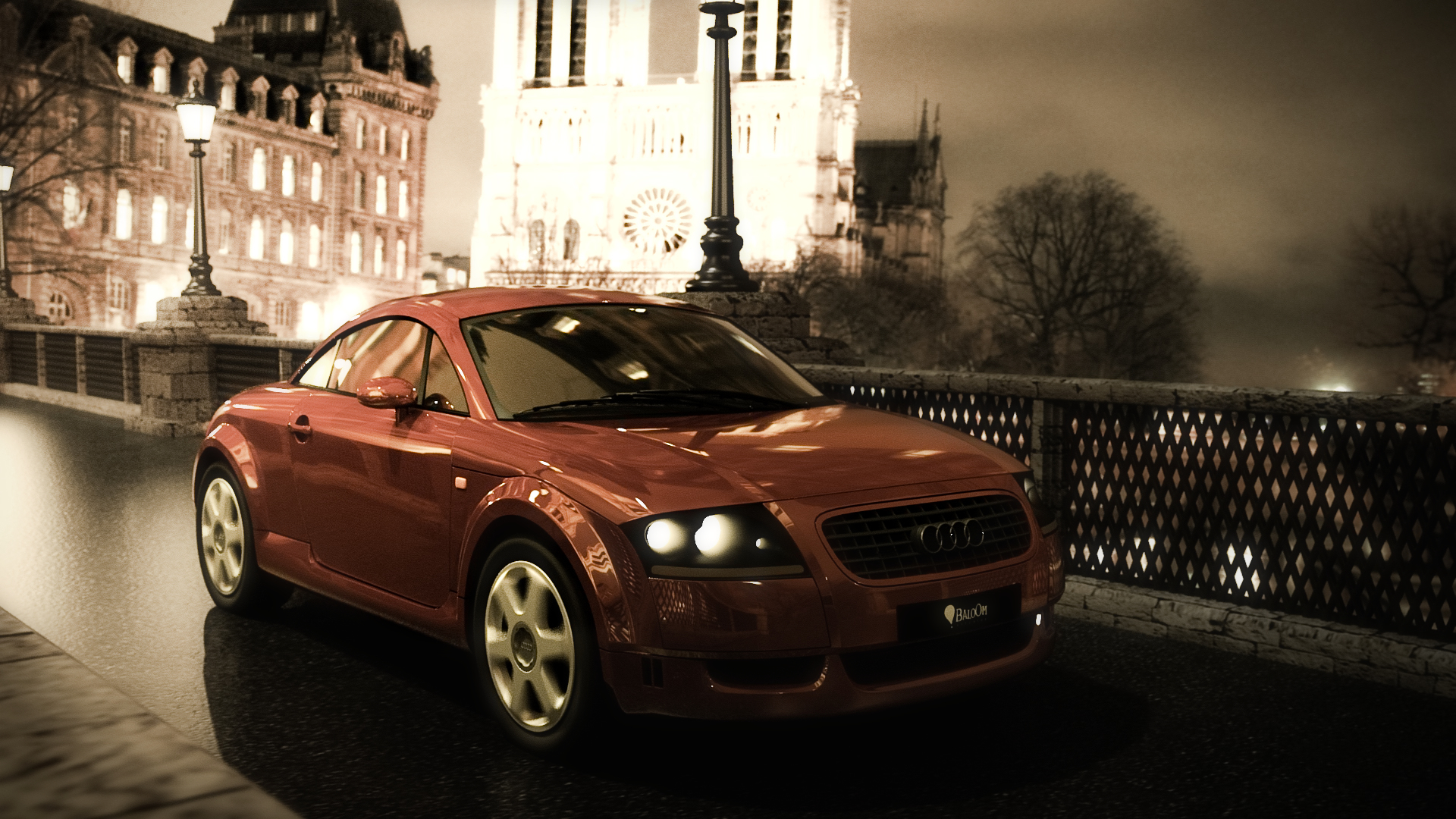 Audi TT - 3D para Publicidad