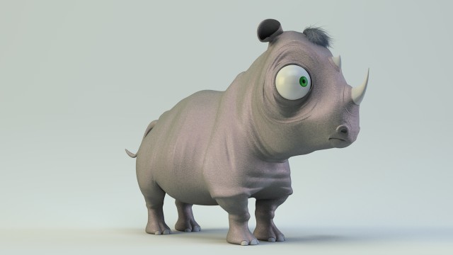 Rinonino 3D Character - Baby Rhino
