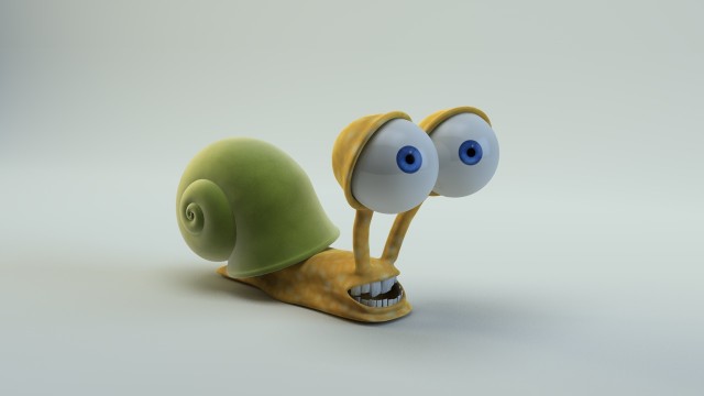 Roy 3D Character Snail