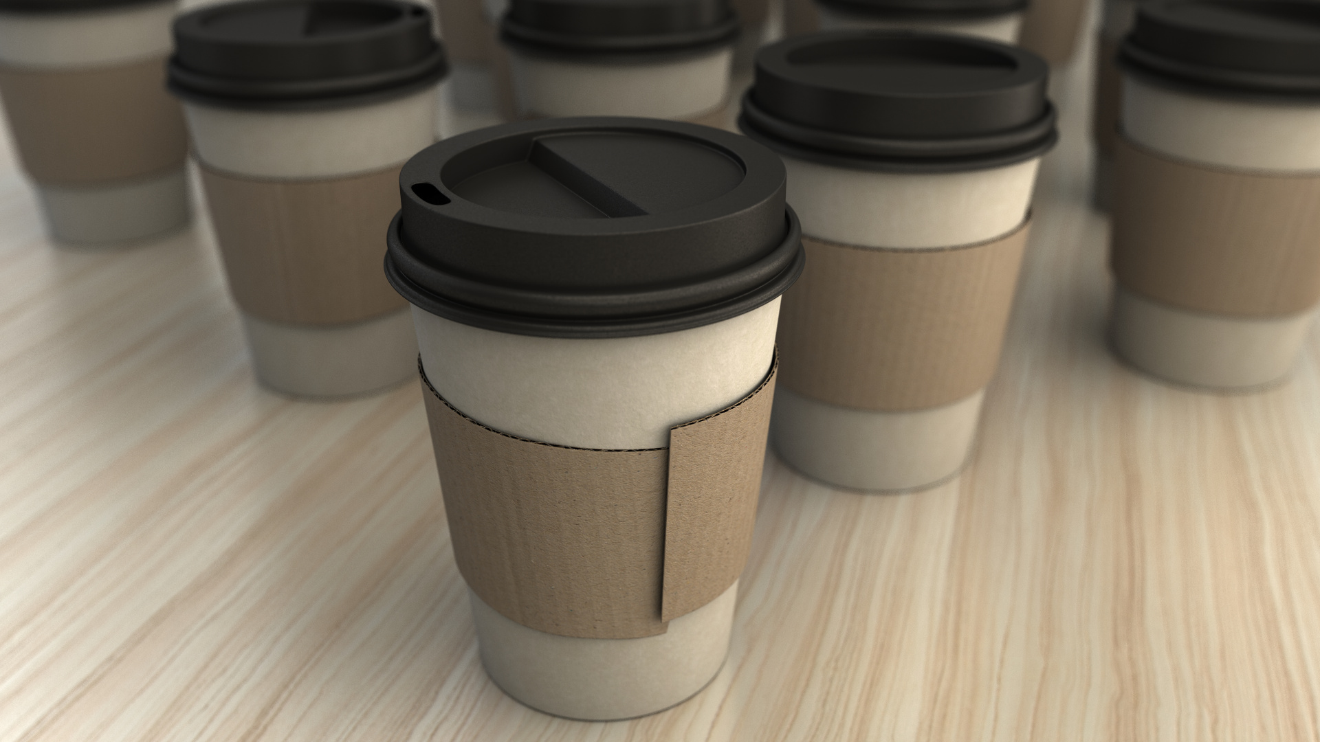 Paper Coffee Cups - BaloOm Animation Studios