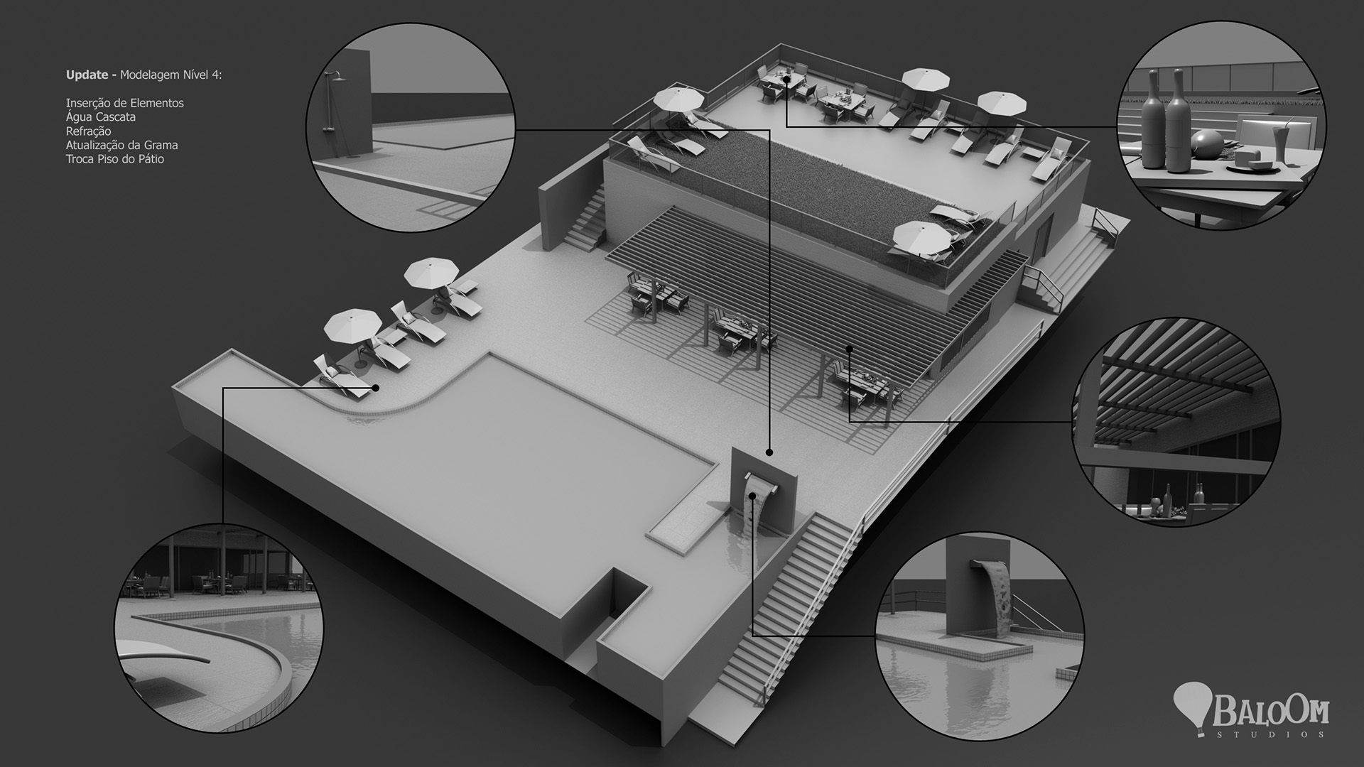 WIP Modelagem 3D de Arquitetura